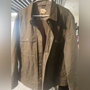 Men’s Flint and Tinder Unlined Waxed Trucker Jacket